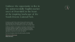 Alderbrook development story and strapline